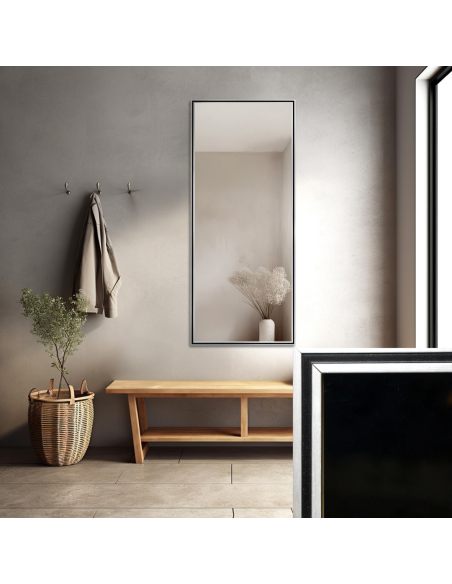 Zrcadlo v jemném ozdobném dřevěném rámu 1501 - barva rámu podle vašeho výběru