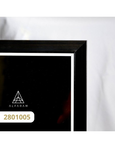 Stojící šatní zrcadlo v elegantním dřevěném rámu - 2801 - barva rámu dle vašeho výběru