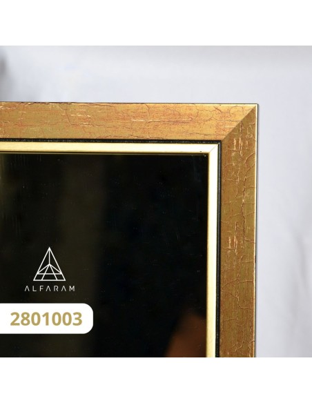 Stojící šatní zrcadlo v elegantním dřevěném rámu - 2801 - barva rámu dle vašeho výběru