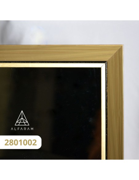 Stojící šatní zrcadlo v elegantním dřevěném rámu - 2801 - barva rámu dle vašeho výběru