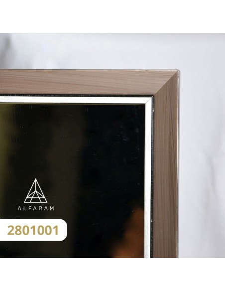 Stojící šatní zrcadlo v elegantním dřevěném rámu - 2801 - barva rámu dle vašeho výběru