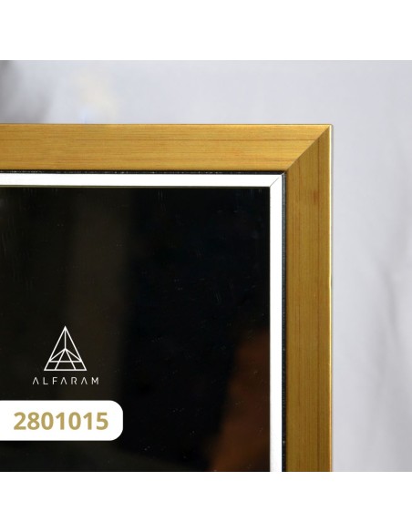 Stojící šatní zrcadlo v elegantním dřevěném rámu - 2801 - barva rámu dle vašeho výběru