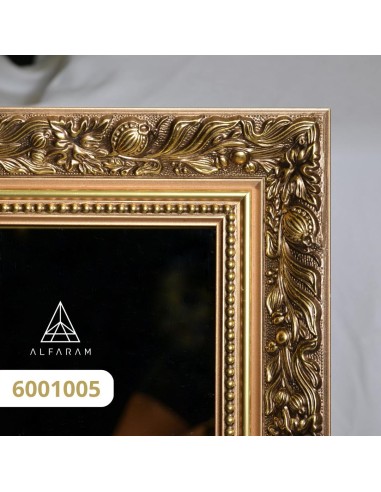 Zrcadlo v bohatém ornamentálním rámu...