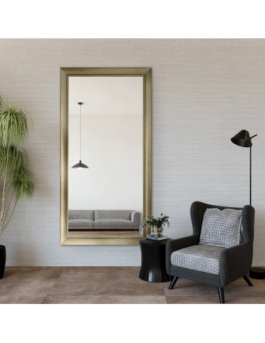 Zrcadlo v elegantním moderním rámu -...