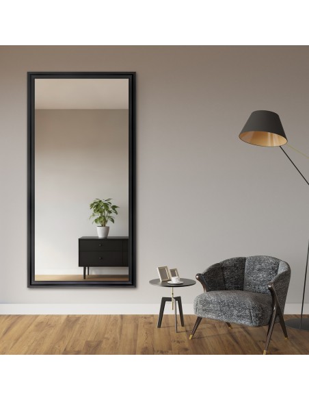 Zrcadlo Glamour v sytě bílém rámu - 6004004