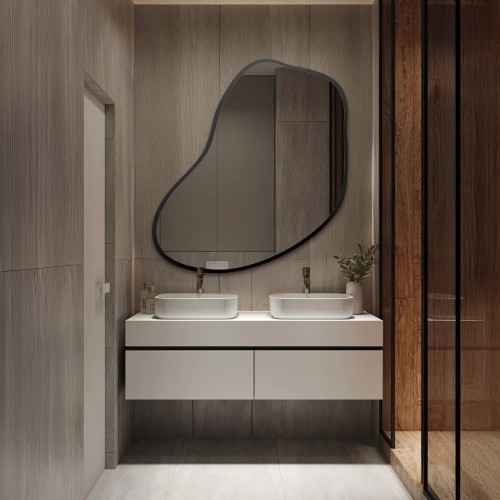 Organicky tvarované zrcadlo...