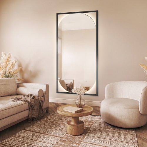 Moderní oválné zrcadlo v... 2