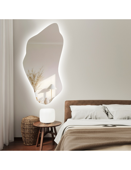 Zrcadlo nepravidelného tvaru s podsvícením - PIENA LED