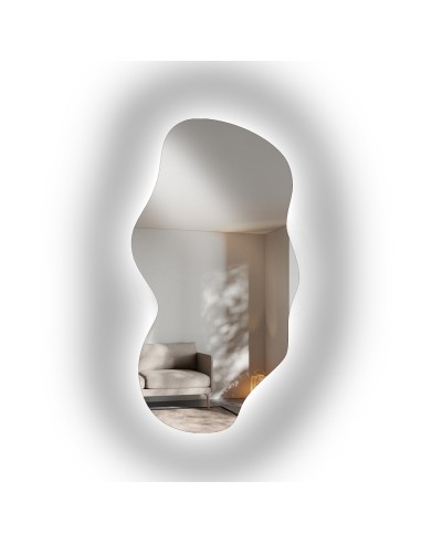 Zrcadlo organického tvaru s...