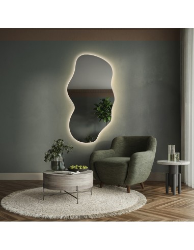 Zrcadlo organického tvaru s...