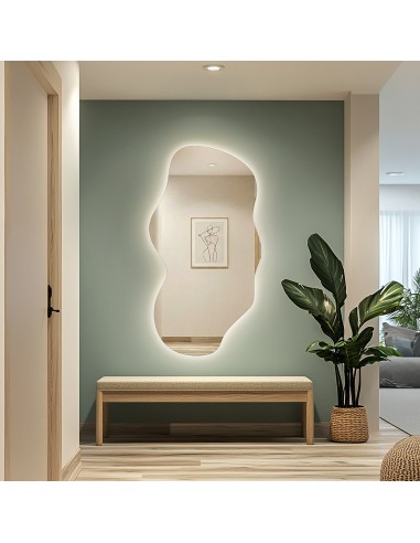 Zrcadlo organického tvaru s...