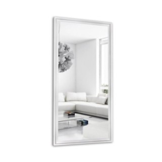 Zrcadlo Glamour v sytě bílém rámu - 6004004