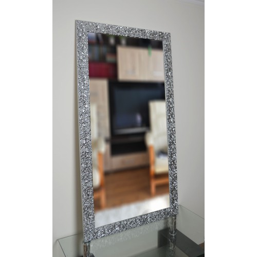 Zrcadlo Glamour v bohatém...