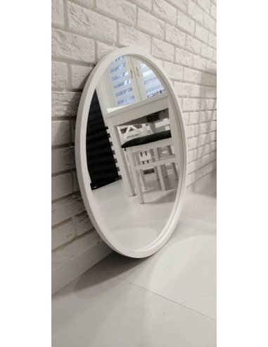 Kulaté zrcadlo v černém matném mdf...