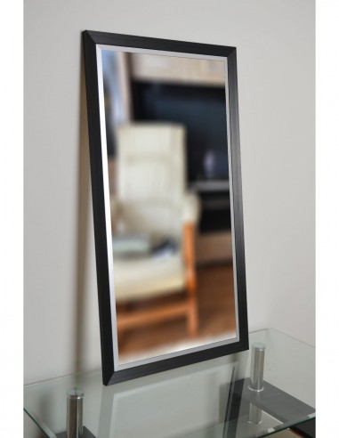 Zrcadlo v elegantním bronzovém a stříbrném rámu - 5201002