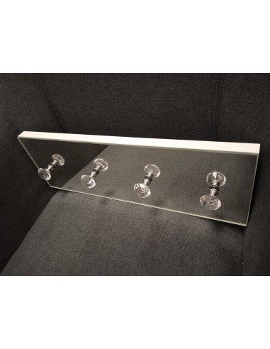 Zrcadlový nástěnný věšák na oblečení...