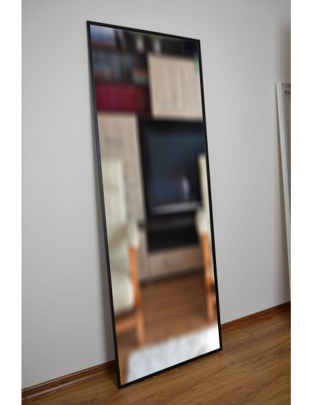 Moderní velké nástěnné zrcadlo v dřevěném rámu - 1503 - barva rámu dle vašeho výběru