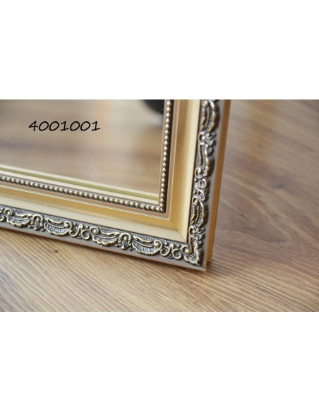 Stojící zrcadlo v ozdobném dřevěném rámu - 4001 - barva rámu dle vašeho výběru