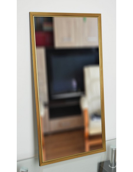 Zrcadlo v jemném ozdobném dřevěném rámu - 2801 - barva rámu podle vašeho výběru