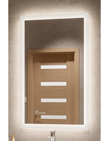 Obdélníkové zrcadlo s osvětlením -...