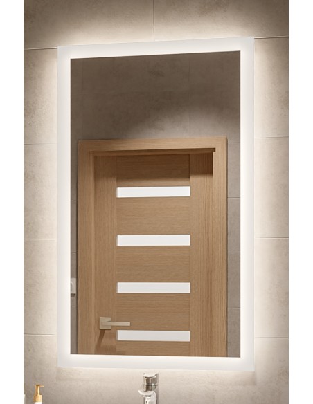 Obdélníkové zrcadlo s osvětlením - MOIRA LED