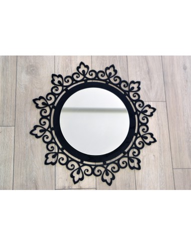 Dekorativní zrcadlo v ažurovém rámu LARA