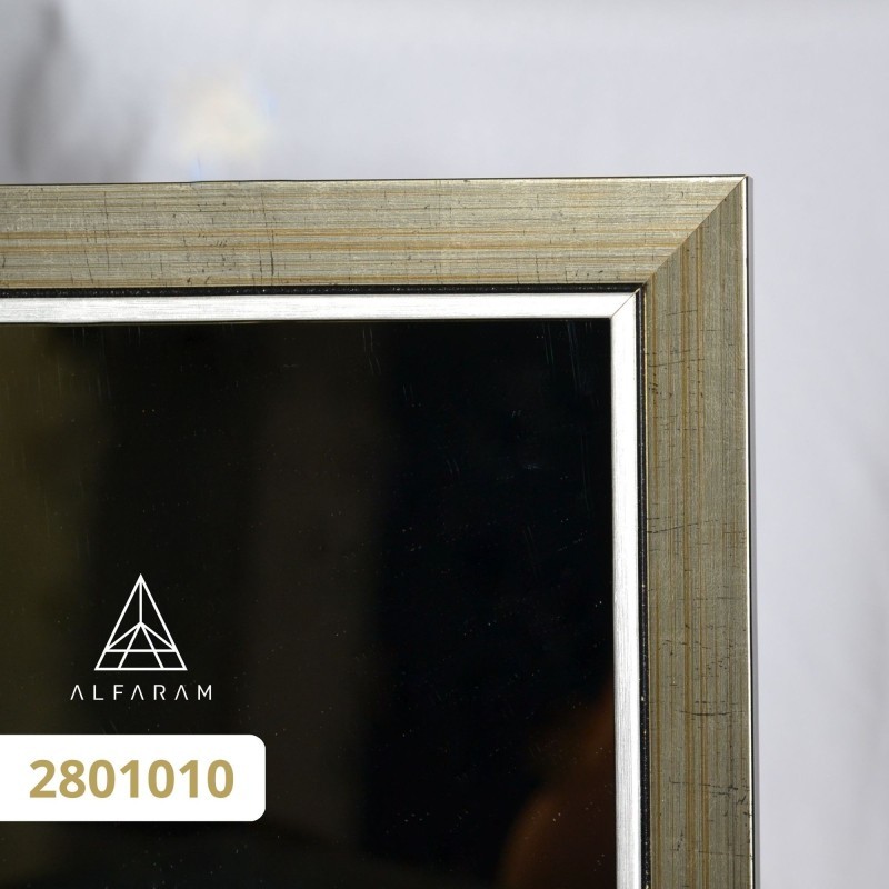 Zrcadlo v jemném ozdobném dřevěném rámu - 2801 - barva rámu podle vašeho výběru