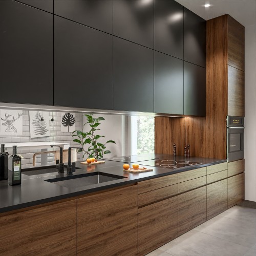 Zrcadlové panely do kuchyně...