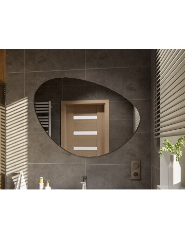 Koupelnové zrcadlo nepravidelného...