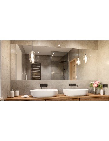 Velké obdélníkové zrcadlo do koupelny...