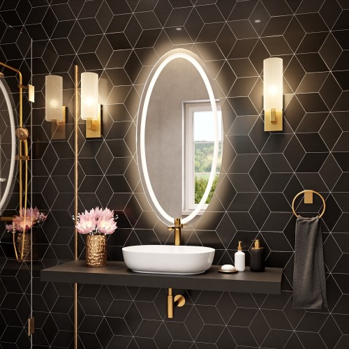 Pískované eliptické zrcadlo... 2