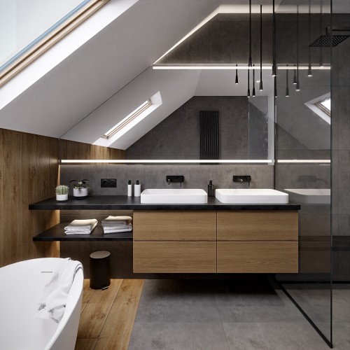 Pískované zrcadlo do...