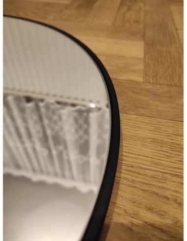 Kulaté zrcadlo v bílém rámu MDF SLIM... Kulaté zrcadlo v bílém rámu MDF SLIM...