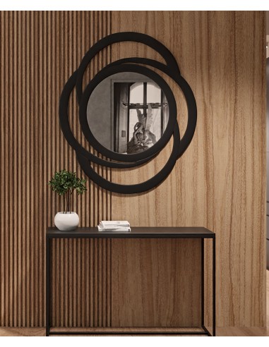 Dekorativní zrcadlo na toaletní stolek v mdf rámu - ARIA - barva rámu dle vašeho výběru