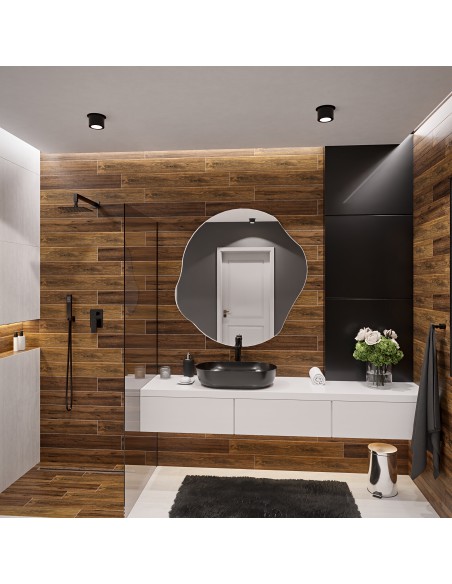 Dekorativní zrcadlo s organickým tvarem - CYRKON