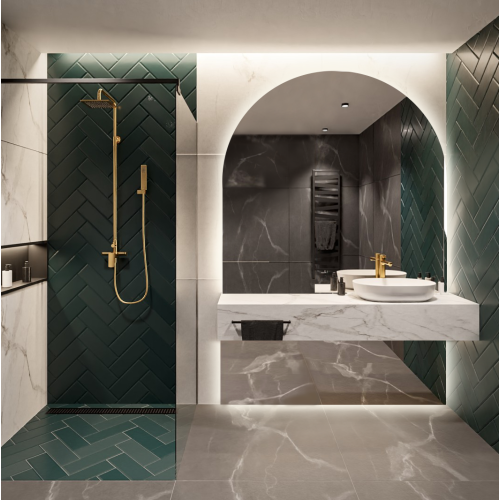 Poloviční oválné koupelnové... 2