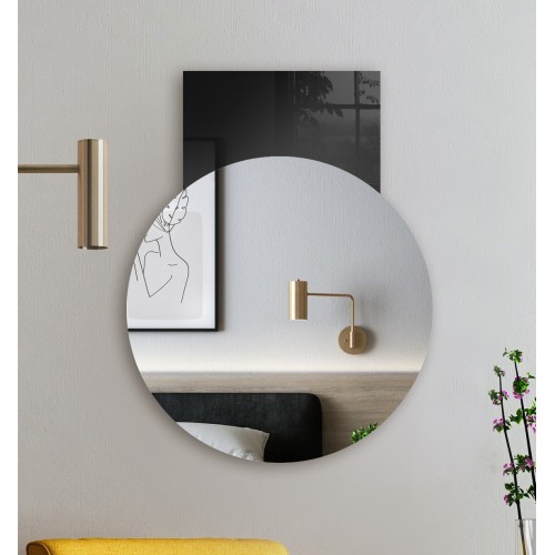 Dekorativní kruhové zrcadlo...