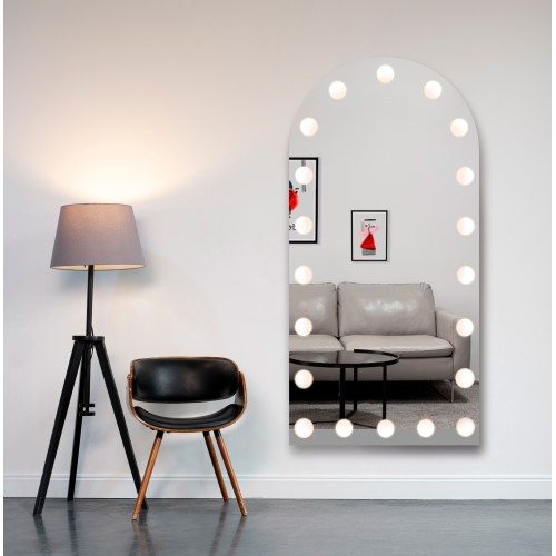 Poloviční oválné zrcadlo s... 2