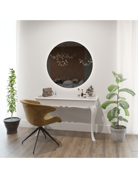 Barevné kruhové dekorativní zrcadlo - KLEO