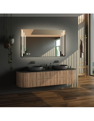 Koupelnové obdélníkové zrcadlo s...