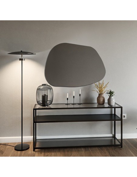 Dekorativní zrcadlo s organickým tvarem - BAZALT