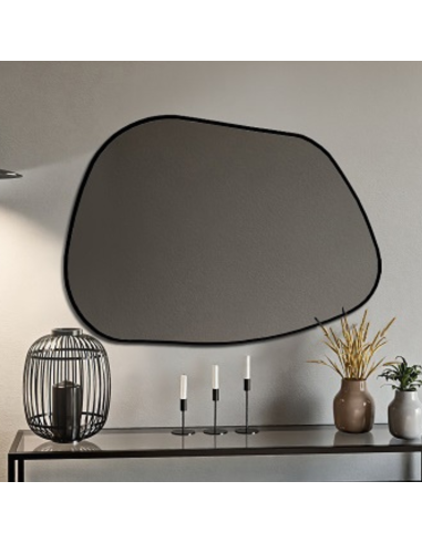 Organicky tvarované zrcadlo v rámu z...