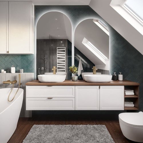 Sada dvou polooválných...