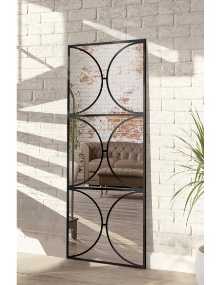 Půdní zrcadlo se šambránami - HEBE - barva rámu dle vašeho výběru