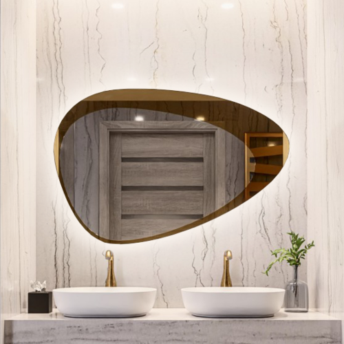 Zrcadlo s organickým tvarem...