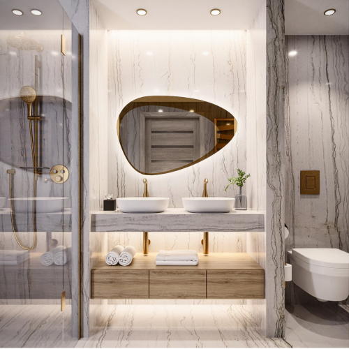 Zrcadlo s organickým tvarem... 2