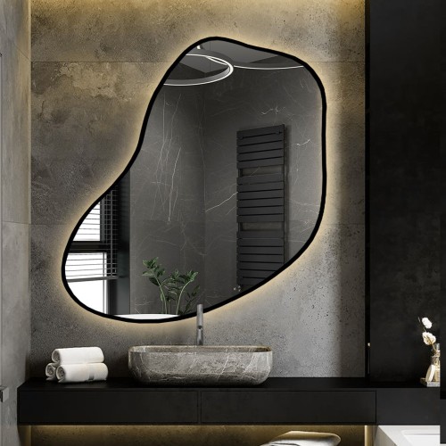 Zrcadlo s organickým tvarem...