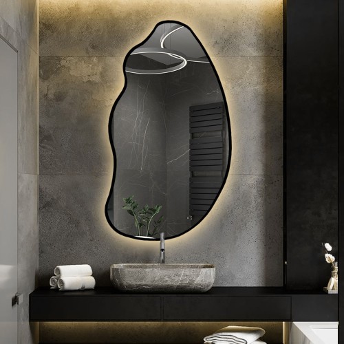 Zrcadlo s organickým tvarem...