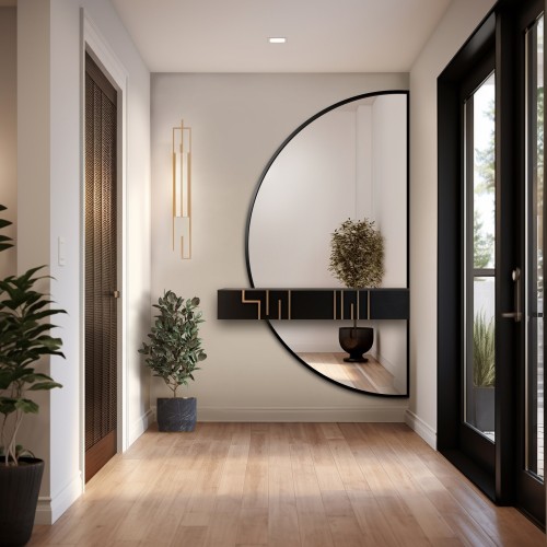 Půlkruhové zrcadlo ve dvou... 2