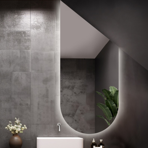 Poloválové zrcadlo se... 2